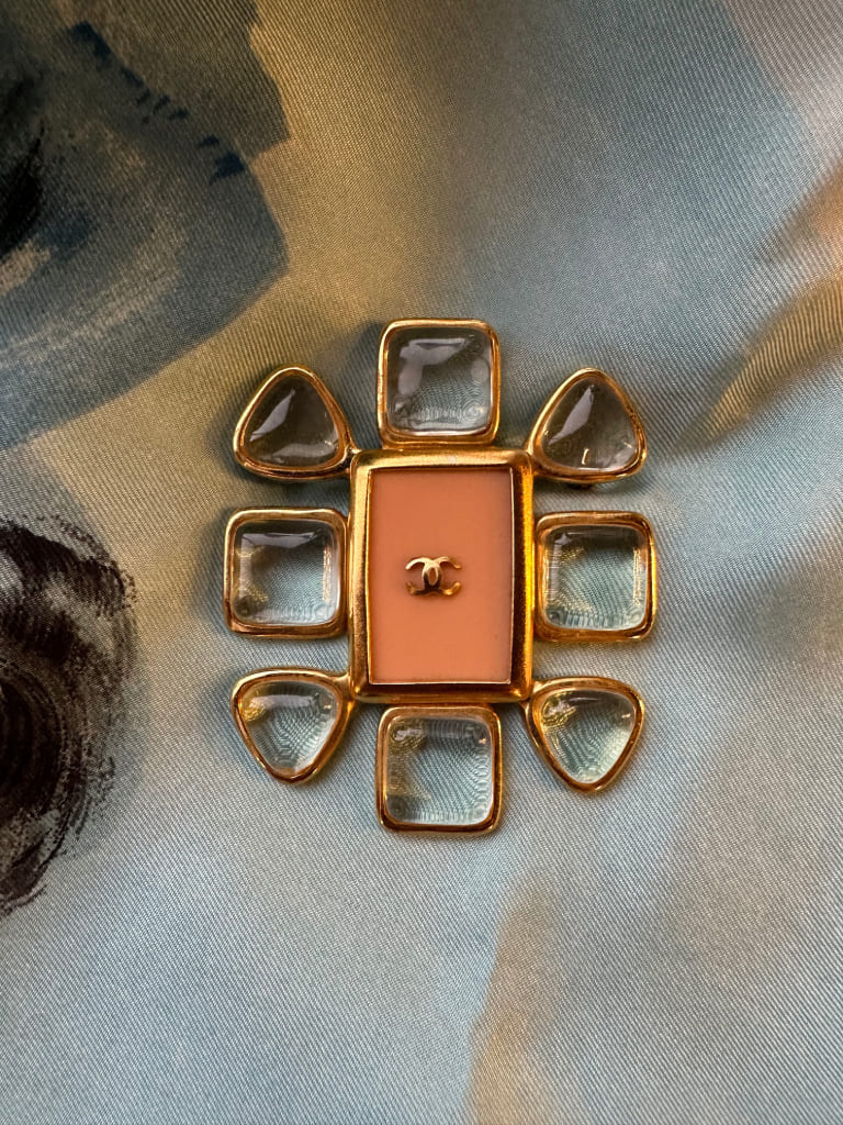 Brooch from the fashion house Chanel 1996 (vintage)