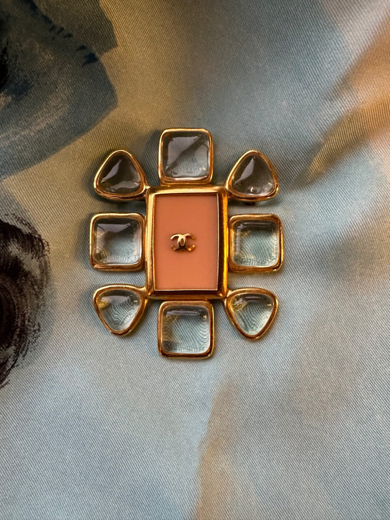 Brooch from the fashion house Chanel 1996 (vintage)