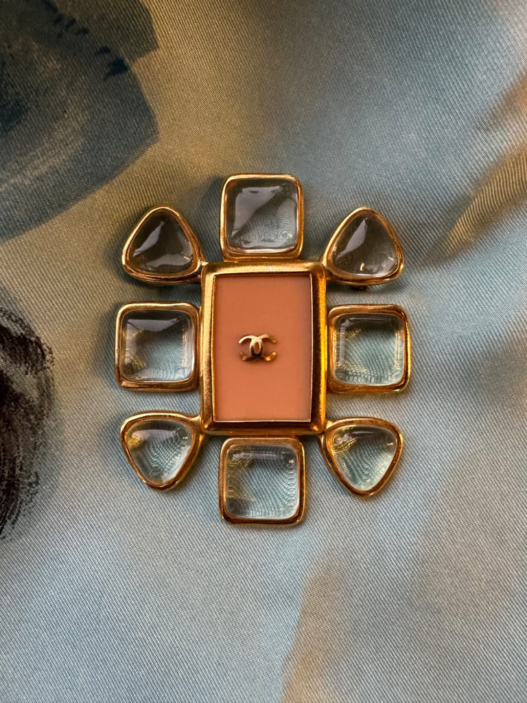 Brooch from the fashion house Chanel 1996 (vintage)