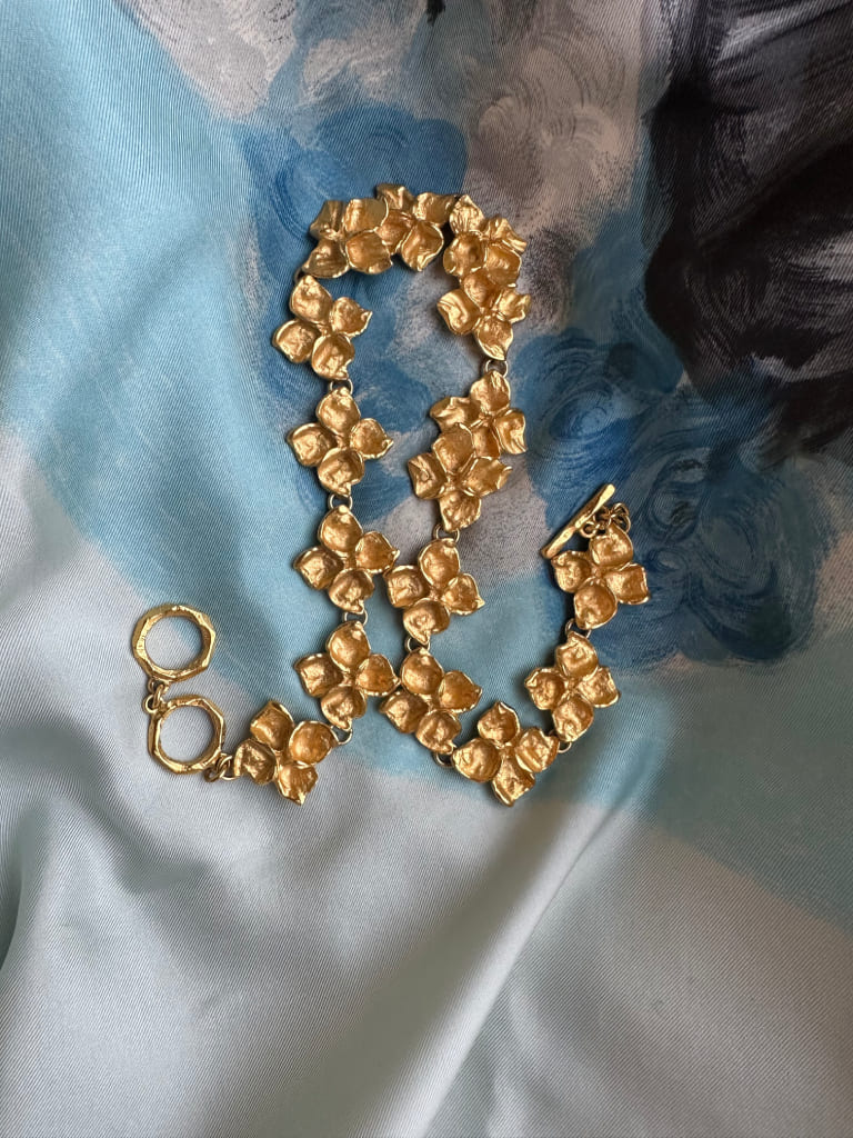 Necklace from the fashion house Rochas